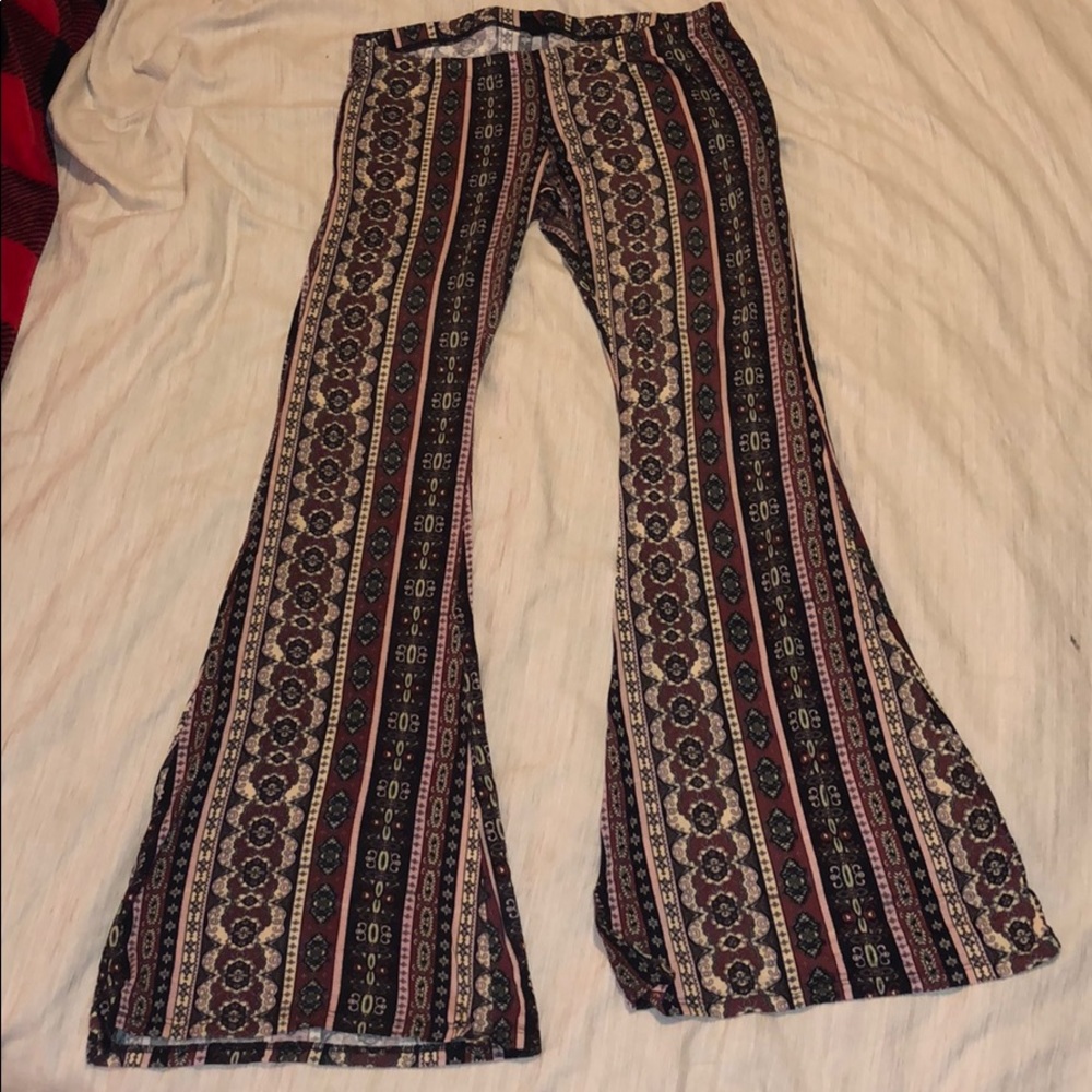 Bell Bottom Stretchy Pants from Tilly’s